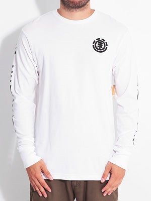 Element Downward Longsleeve Tee White XL