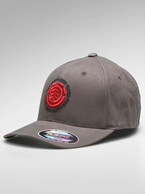 Element Elemental Flexfit Hat Charcoal One Size