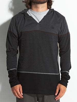 Element Erick L/S Hooded Knit Black MD