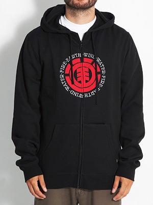 Element Elemental Hoodzip Black MD