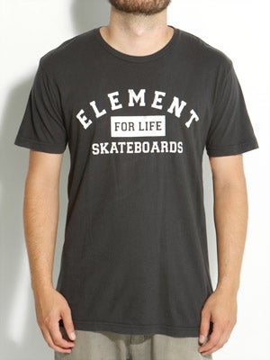 Element For Life Vintage Dyed Tee Black MD