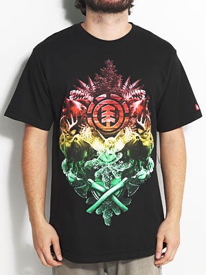 Element Forest Tee Black MD