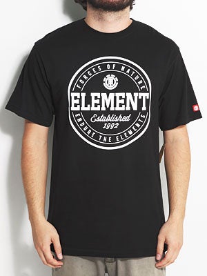 Element Guarantee Tee Black SM