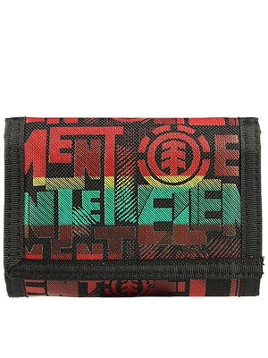 Element Haddon Wallet Rasta