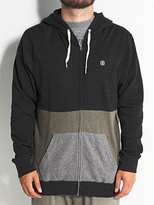 Element Haven Hoodzip Dk. Charcoal MD