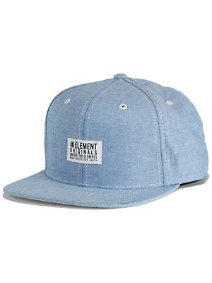 Element Hayworth Snap Back Hat Blue Adjust