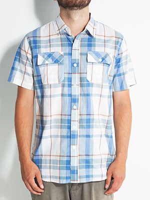 Element Keating S/S Woven Shirt White MD