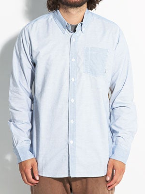 Element Kincaid L/S Woven Shirt Blue SM