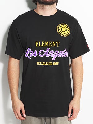 Element Los Angeles Tee Black SM