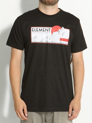 Element Matterhorn Tee Black SM