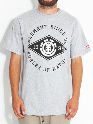 Element Major League Tee Heather Grey SM
