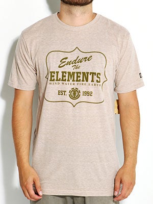 Element National Park Tri-Blend Tee Natural XL