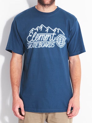 Element Neon Lights Tee Marine MD