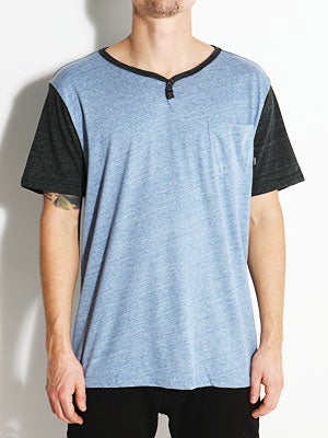 Element Renwick Henley Heather Blue SM