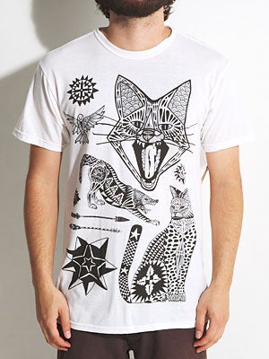 Element Scream Tee White SM