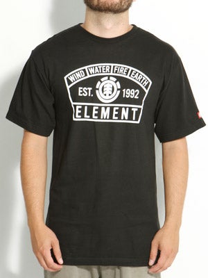 Element Separate Tee Black MD