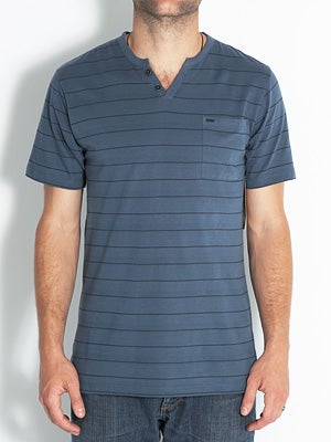 Element S/S Felton Henley Blue SM