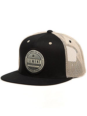 Element Sealed Mesh Hat Black Adjust