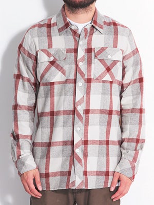 Element Sanchez Flannel Shirt Cement SM