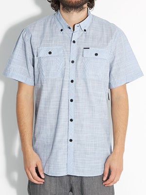 Element S/S Farallon Woven Shirt Blue XL