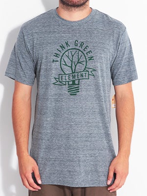 Element Think Green! Tee Heather Grey MD