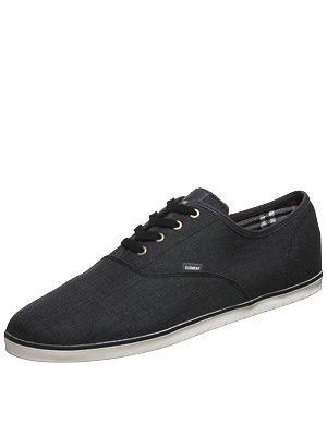 Element Morgan Shoes  Black Mojave