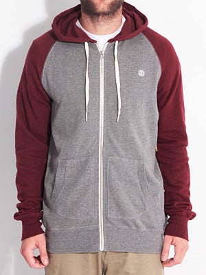 Element Vermont Hoodzip Merlot MD
