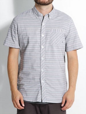 Element Wall Street Woven Shirt Dark Charcoal SM