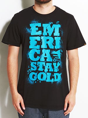 Emerica Three Day Weekend Tee Black SM