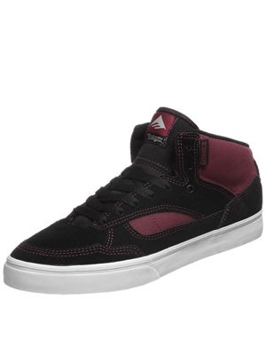 Emerica Westgate Shoes Black/White/Burgundy