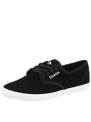 Emerica Wino Shoes Black/White/Silver