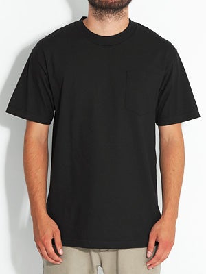 Elwood Basic Pocket Tee Black SM