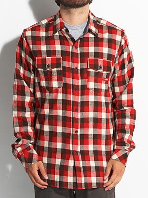 Expedition One Lantern Woven Flannel Red XL