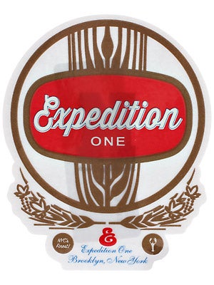 Expedition One Finest Sticker  Gold