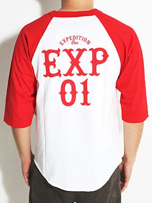 Expedition One Stacked 3/4 Sleeve Shirt Red SM