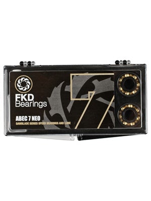FKD Bearings Clear Neoprene Shields ABEC 7