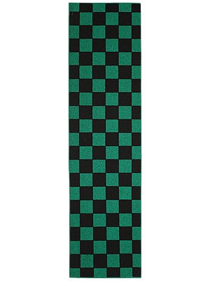 FKD Checkers Black/Green Griptape