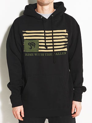 Fallen S.O.S. Hoodie Black SM