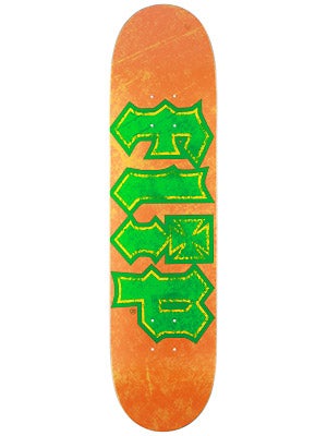 Flip Thrashed Orange/Green Deck  7.88 x 32