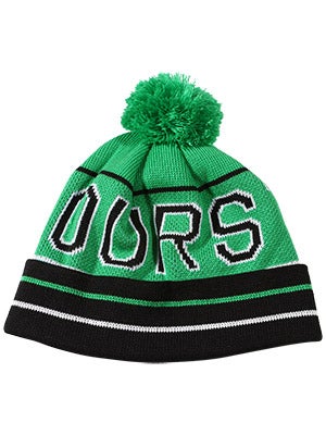 Fourstar Athletic Block Pom Beanie Green/Black 