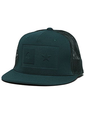 Fourstar Embossed Bar Mesh Hat Army Adj.
