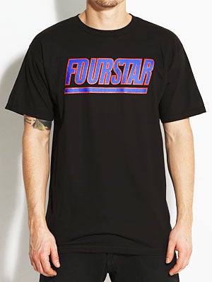 Fourstar Gridiron Tee Black SM