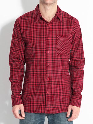 Fourstar Harris Flannel Shirt Red MD