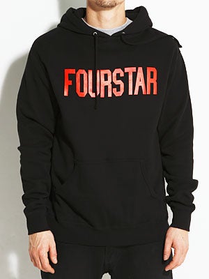 Fourstar League Pullover Hoodie Black SM