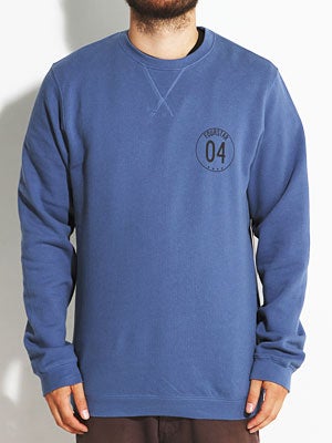 Fourstar Carroll Crewneck Sweatshirt Blue SM