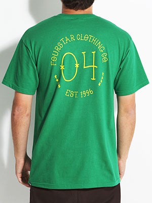 Fourstar Motor Tee Kelly Green SM