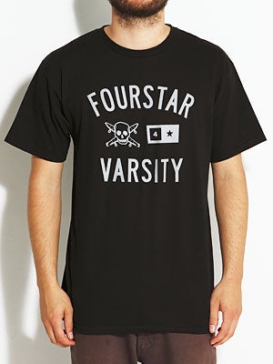 Fourstar Varsity Tee Black SM