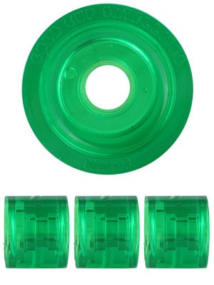 Gold Cup Satellites 90a Green Wheels