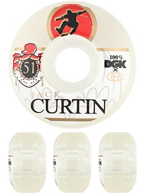 Gold x DGK Wheels Curtin Faded Wheels 51mm
