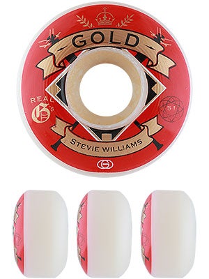 Gold Wheels Williams Real G's Wheels 51mm